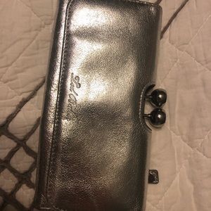Silver Ted Baker wallet